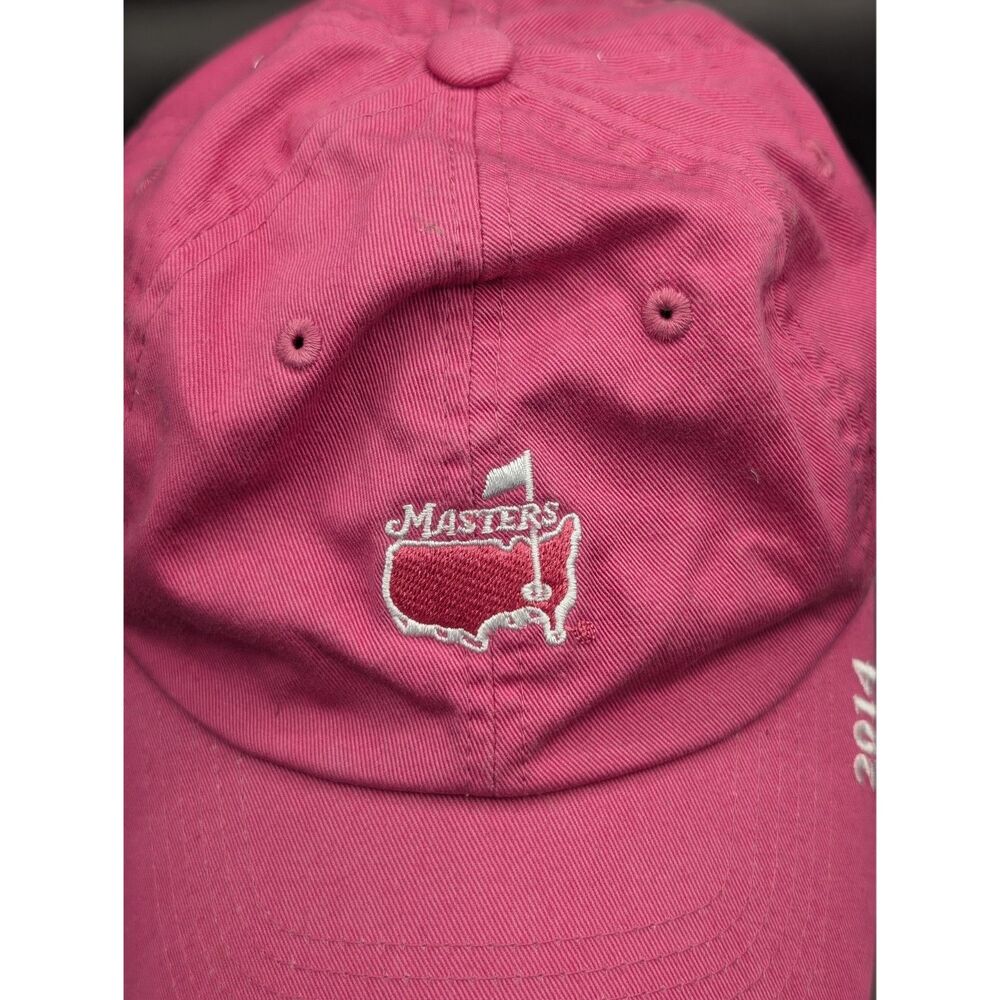 PGA Masters Pink Golf Hat One Size Fits All - Picture 2 of 11